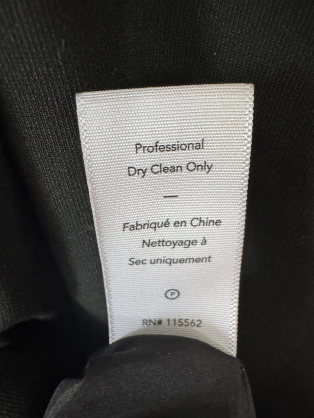 NWT Elizabeth and James Black Claire Asymmetric Hem Dress Size 2 - Picture 8 of 9